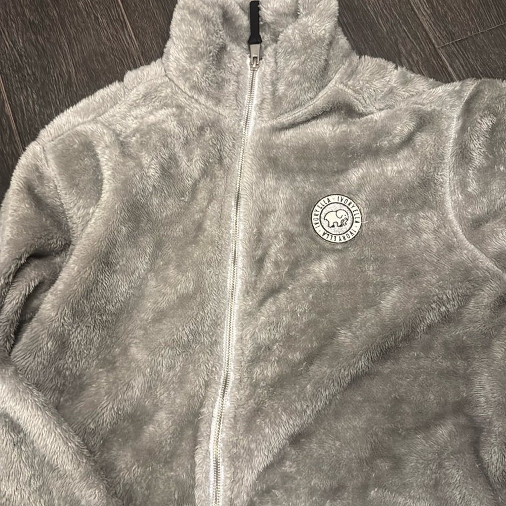 Ivory Ella plush jacket